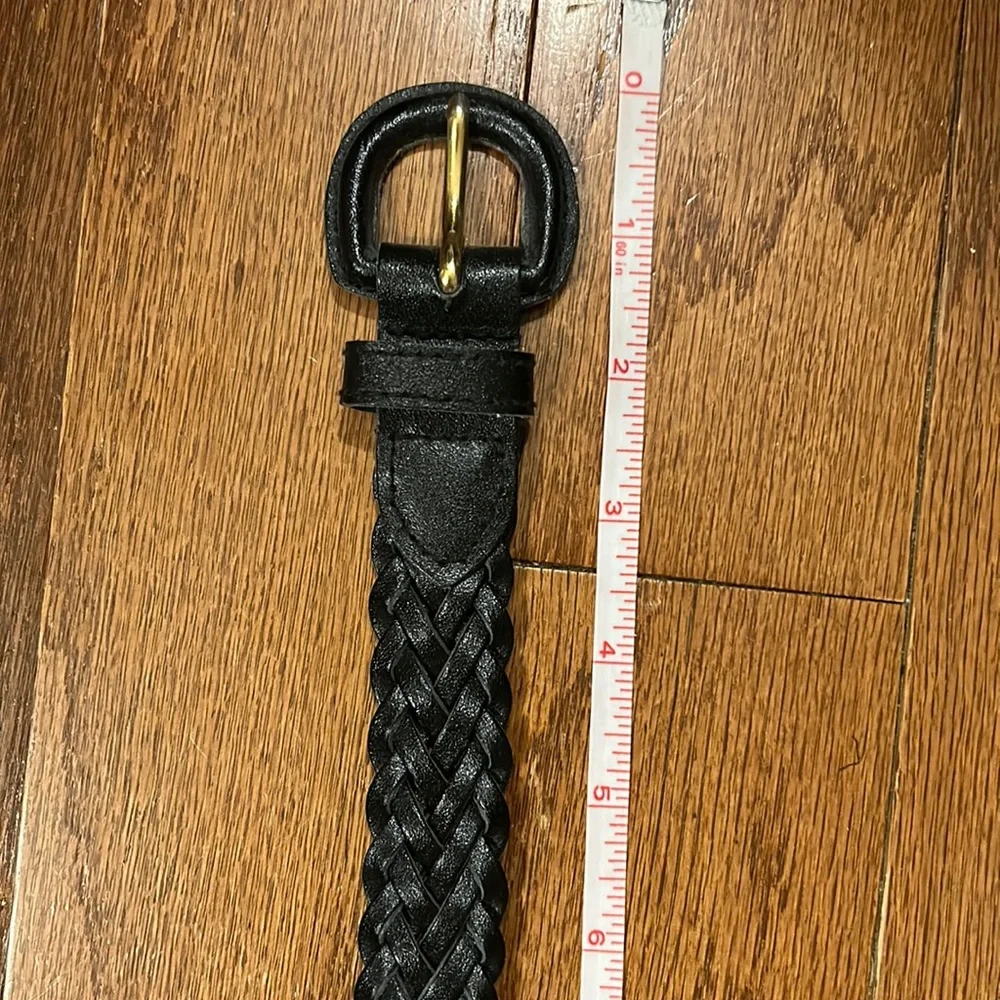 Bonded Leather Kids Black Belt